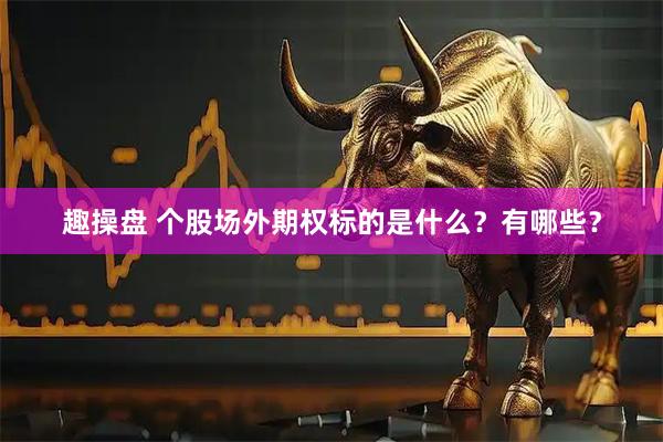 趣操盘 个股场外期权标的是什么？有哪些？