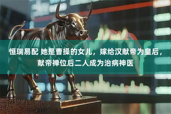 恒瑞易配 她是曹操的女儿，嫁给汉献帝为皇后，献帝禅位后二人成为治病神医